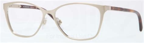 burberry be1255 rose gold|Burberry BE1255 1167 Eyeglasses in Brushed Burberry Gold .